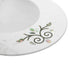 Round Serving Platter with Mother of Pearl Inlay